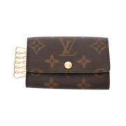 Louis Vuitton Vintage Pre-owned Canvas nyckelhllare Brown, Dam