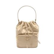 Prada Vintage Pre-owned Laeder prada-vskor Beige, Dam