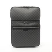 Louis Vuitton Vintage Pre-owned Canvas resvskor Black, Dam