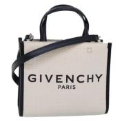 Givenchy Pre-owned Pre-owned Canvas handvskor Beige, Dam