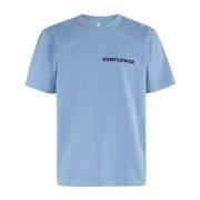 Sunflower Logotyp T-shirt Blue, Herr