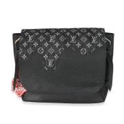 Louis Vuitton Vintage Pre-owned Laeder crossbodyvskor Black, Dam