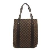 Louis Vuitton Vintage Pre-owned Canvas handvskor Brown, Dam