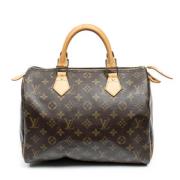 Louis Vuitton Vintage Pre-owned Canvas handvskor Brown, Dam