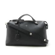 Fendi Vintage Pre-owned Laeder handvskor Black, Dam