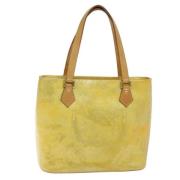 Louis Vuitton Vintage Pre-owned Laeder louis-vuitton-vskor Yellow, Dam