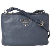 Prada Vintage Pre-owned Laeder prada-vskor Blue, Dam