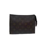 Louis Vuitton Vintage Pre-owned Canvas handvskor Brown, Dam