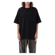 Fear Of God Svart Oversized T-shirt Klassisk Crew Neck Black, Herr