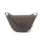 Fendi Vintage Pre-owned Laeder axelremsvskor Brown, Dam