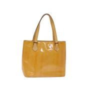 Louis Vuitton Vintage Pre-owned Laeder louis-vuitton-vskor Yellow, Dam