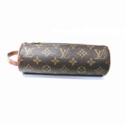 Louis Vuitton Vintage Pre-owned Canvas handvskor Brown, Dam