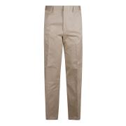 Lanvin Beige Chino Twisted Byxor Beige, Herr