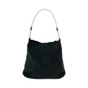 Prada Vintage Pre-owned Canvas prada-vskor Black, Dam