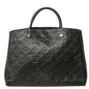 Louis Vuitton Vintage Pre-owned Laeder louis-vuitton-vskor Black, Dam