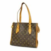 Louis Vuitton Vintage Pre-owned Tyg totevskor Brown, Dam