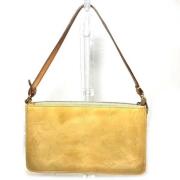 Louis Vuitton Vintage Pre-owned Laeder handvskor Yellow, Dam