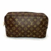 Louis Vuitton Vintage Pre-owned Tyg handvskor Brown, Dam