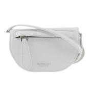 Burberry Vintage Pre-owned Laeder axelremsvskor White, Dam