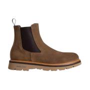 Woolrich Mocka Chelsea Boots Brown, Herr