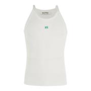 Wales Bonner Stilig Tanktop för Groovy Look White, Herr