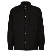 add Oversize Skjorta I Tecnoflannel Black, Herr