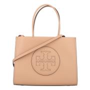 Tory Burch Ella Bio Liten Toteväska Beige, Dam