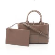 Bottega Veneta Vintage Pre-owned Laeder handvskor Brown, Dam