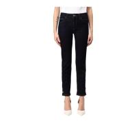 Liu Jo Jeans med juvelknapp Regular Fit Blue, Dam