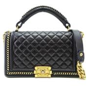 Chanel Vintage Pre-owned Paels chanel-vskor Black, Dam