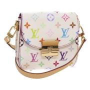 Louis Vuitton Vintage Pre-owned Canvas louis-vuitton-vskor White, Dam