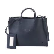 Balenciaga Vintage Pre-owned Laeder balenciaga-vskor Blue, Dam