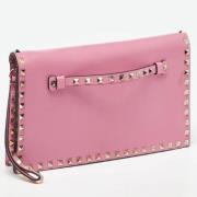 Valentino Vintage Pre-owned Laeder kuvertvskor Pink, Dam