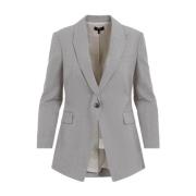 Theory Neutral Blazer för Kvinnor Aw24 Gray, Dam