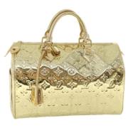 Louis Vuitton Vintage Pre-owned Canvas louis-vuitton-vskor Yellow, Dam