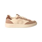 Ecoalf Veganska Sneakers Deiany Vit-Rosa Beige, Dam