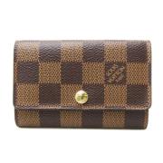 Louis Vuitton Vintage Pre-owned Canvas nyckelhllare Brown, Dam