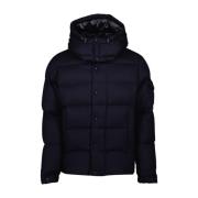 Moncler Blå Vezere Jacka för Män Blue, Herr