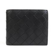 Bottega Veneta Vintage Pre-owned Laeder plnbcker Black, Dam