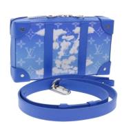 Louis Vuitton Vintage Pre-owned Laeder louis-vuitton-vskor Blue, Dam