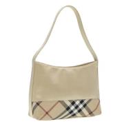 Burberry Vintage Pre-owned Nylon handvskor Beige, Dam