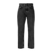 Amish Amish Jeans svart Black, Dam