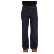 Haikure Denim Jeans Winona Over Fit Blue, Herr