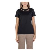 Alviero Martini 1a Classe Dam T-shirt och tanktoppsamling Black, Dam