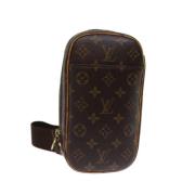 Louis Vuitton Vintage Pre-owned Canvas louis-vuitton-vskor Brown, Dam