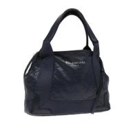 Balenciaga Vintage Pre-owned Laeder balenciaga-vskor Blue, Dam