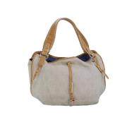 Celine Vintage Pre-owned Canvas celine-vskor Gray, Dam