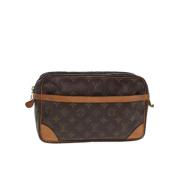 Louis Vuitton Vintage Pre-owned Canvas louis-vuitton-vskor Brown, Dam