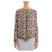 Alessia Santi Stiliga Sweaters Kollektion Beige, Dam