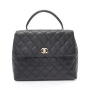 Chanel Vintage Pre-owned Tyg chanel-vskor Black, Dam